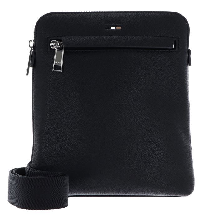 BOSS Sac à épaule bandoulière noir pour homme - Ray Env. N Zip Crossbodybag S 284449