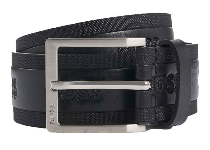 Ceinture Homme BOSS - Cuir De Vache - Modèle Icon-S1 - Taille 40 - 5
