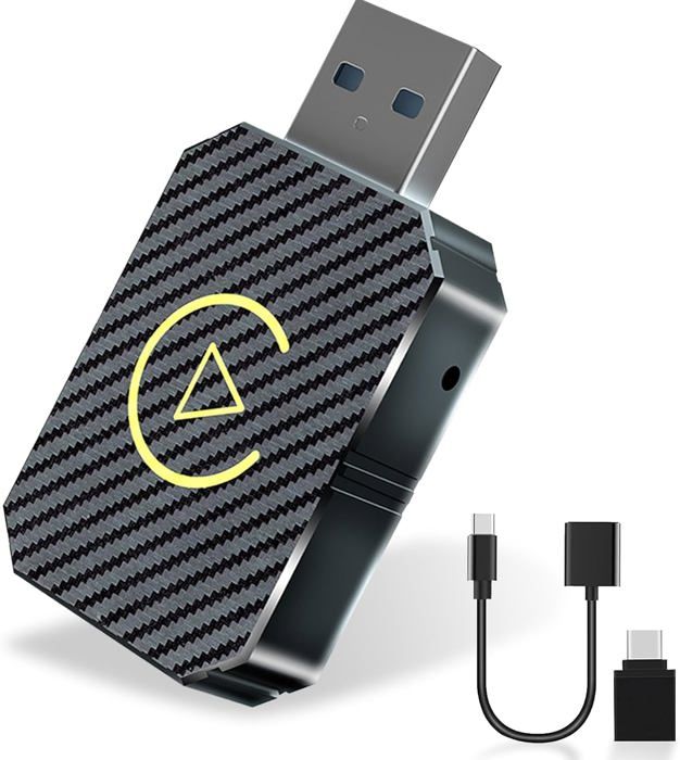 Adaptatur CarPlay t Android Auto sans fil 2 n 1 au millur prix