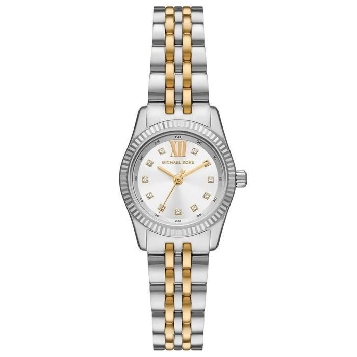 Montre - MICHAEL KORS - MK4740 - Bracelet métal bicolore argent/or - Boîtier 26 mm - Étanchéité 50 m