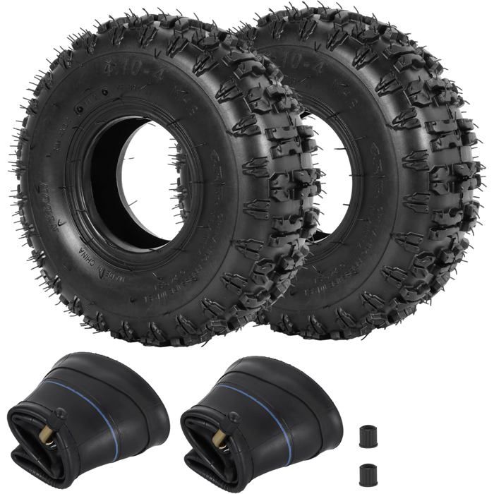 Pneus pour chariot de jardin - Lot de 2 pneus