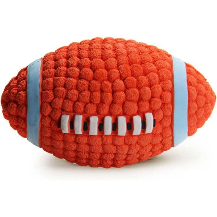 Ballon de rugby pour chien Jouets pour chien avec son -95.5c