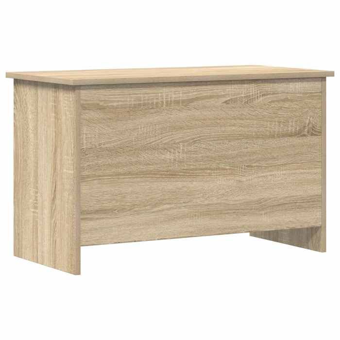 vidaXL Coffre de rangement avec stockage Chêne Sonoma 80 x 40 x 50 cm 8011261