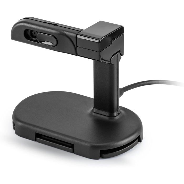 Webcam 1080P Full HD USB-C mini caméra réglable support bureau et câble 15m pour chat vidéo et gaming