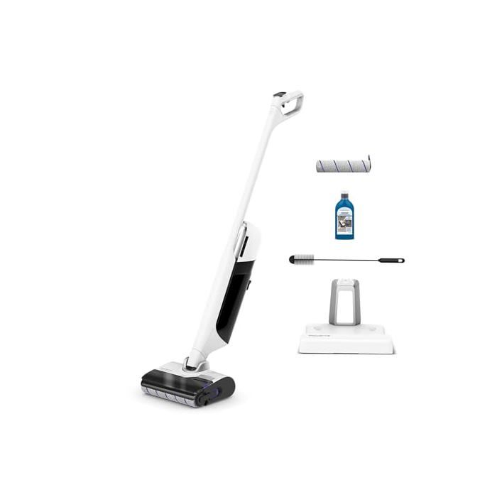 X Clean 12 Aspirateur Laveur sans Fil Aspiration Puissante Écran LCD Pratique Autonomie de 65 Minutes