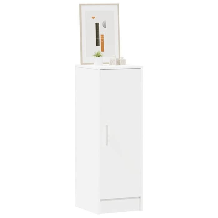 Casier à chaussures - Peu encombrant - Meubles à chaussures 32 x 35 x 92 cm Blanc - Assemblage requis（6755）