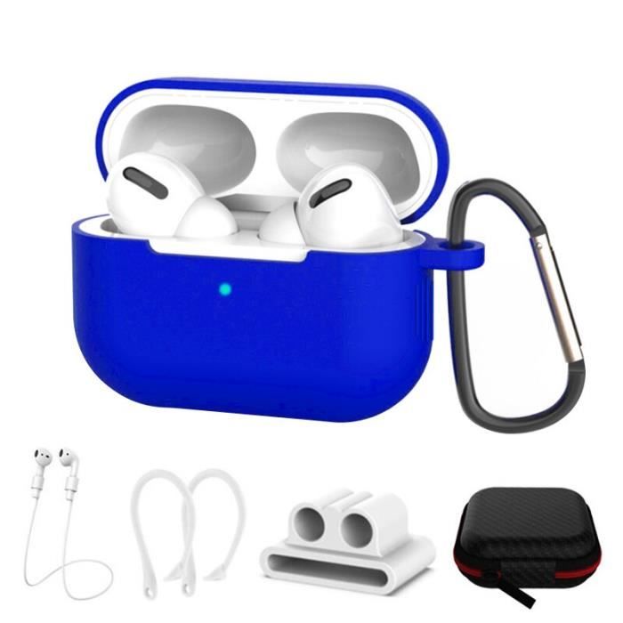Étui Secure Lock Silicone Pour AirPods Pro 2 - Avec Porte-clés Bling - Couleur Lock Milk Tea