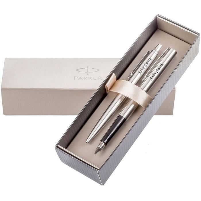 Stylo Bille Parker Argenté Occasion - Recharge Incluse, En Argent