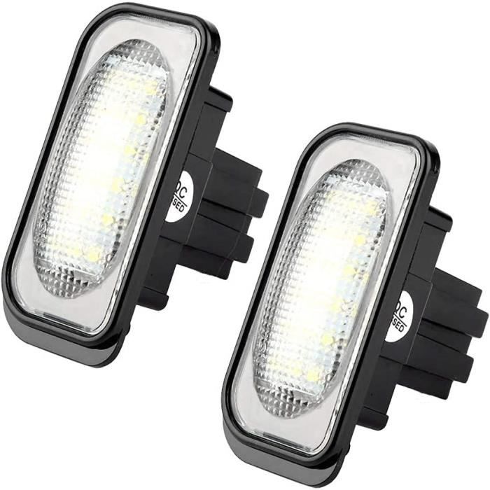 Lampe De Plaque D'immatriculation Pour Jeep Cherokee / Grand Cherokee 1996-2001 - Facile à Installer - Résistante Aux Intempéries