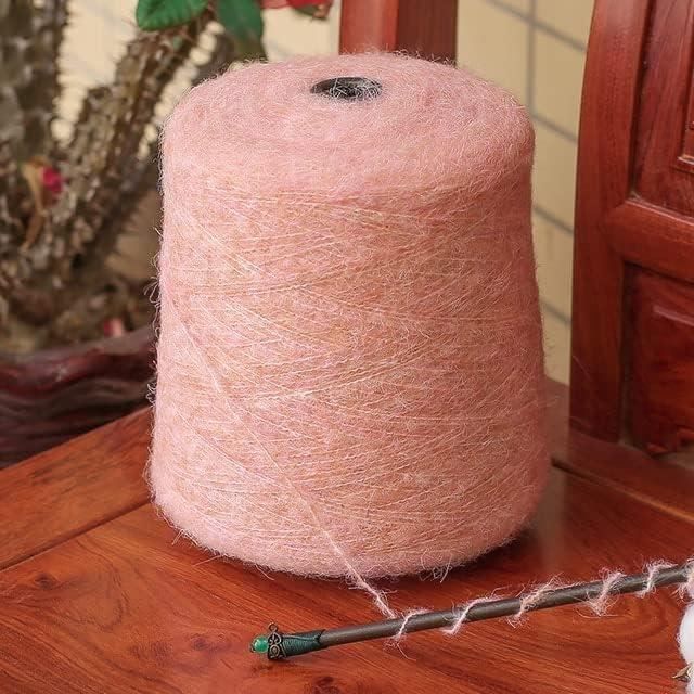 Fil à Tricoter Super Doux - 300g - 75% Bébé Alpaga, 25% Polyamide - Noir - Idéal Pour Tous Vos Projets Tricot