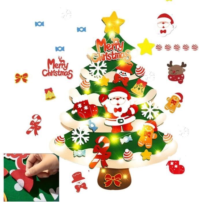 Feutre Arbre De Noël Sapin De Noël En Feutrine Pour Enfant