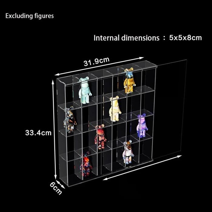 Vitrine en acrylique transparent pour mini figurines Pop,boîte de rangement  transparente,armoire pour jouets à - no figures[A] - Cdiscount Maison