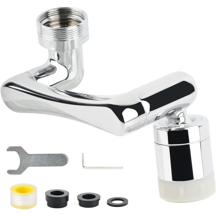 Aérateur de Robinet Pivotant 360° 2 Modes