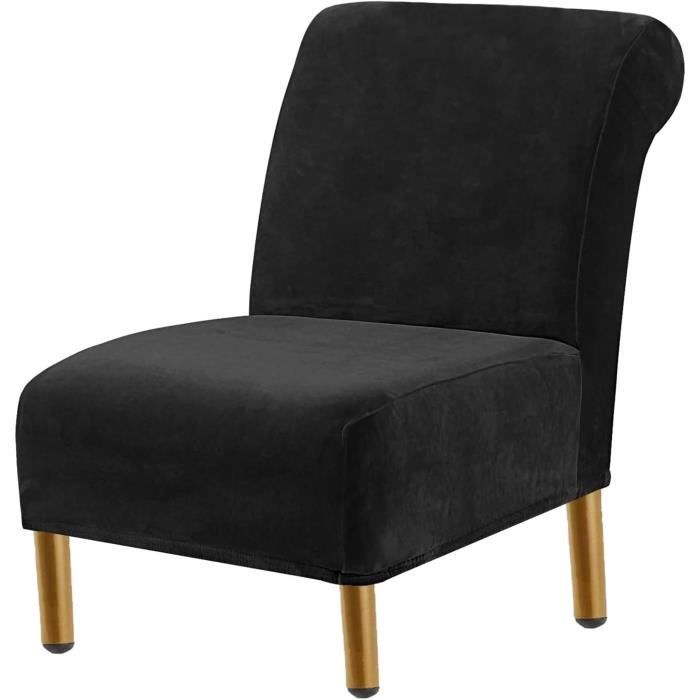 JHLD Elastique Housse De Fauteuil sans Accoudoirs, Spandex Housse De Chaise Imprimé Doux Housse De Canapé avec Bas élastique Antidérapant Housse De Fauteuil pour Salon-J-2 pièces