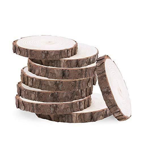 9-10cm Tranches darbre De Tranches De Rondins De Bois De pour Le Bricolage Artisanal Tranches De Bois Rondin circulor Tranches De Bois Naturel