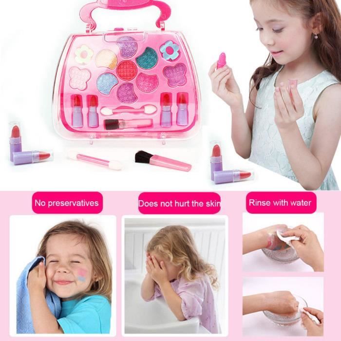 Uarter Maquillage maquillage jouet en plastique en plastique maquillage set
