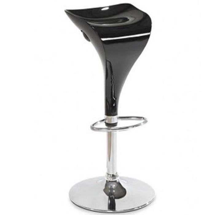 Tabouret de cuisine noir - Drop