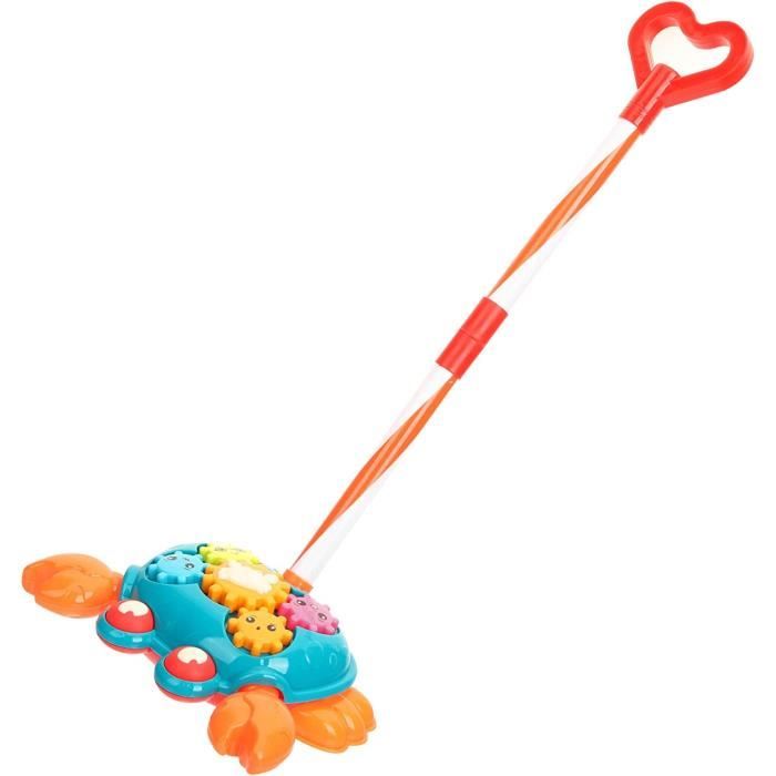 Jouet à Tirer Animaux Pour Bébé 1 An+ - Pneus Silencieux, ABS Durable - Éducatif Marche Et équilibre - 5