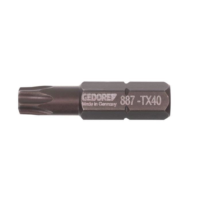'Gedore 887 TX T40 – Embout Tournevis 5-16 torx t40