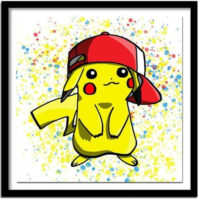 Diamond painting pokemon anime 5D broderie diamant peinture numero diamant  enfant adulte kit complet 30x40cm A1302 - Cdiscount Beaux-Arts et Loisirs  créatifs