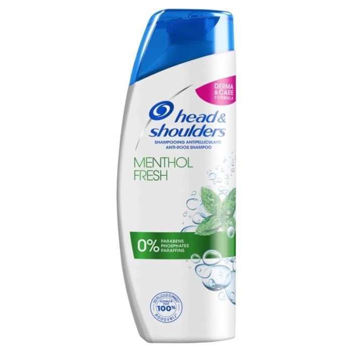 HEAD & SHOULDERS Shampooing Antipelliculaire Menthol Fresh - 280ml