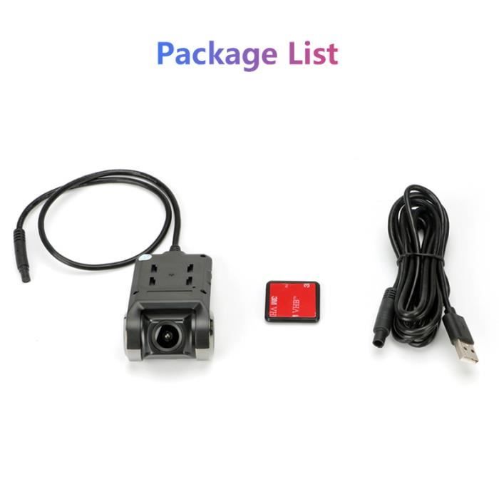 Fonykadpt Caméra de corps de police HD 1080P 32 Go d'enregistrement vidéo audio photo LCD 1,3 vision nocturne infrarouge, batterie 1600 mAh, étanche, légère pour enregistrement des forces de l'ordre