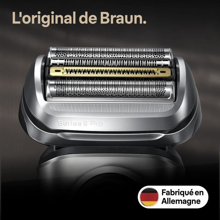Tête de rasoir - BRAUN - Cassette Keypart Series 9 94M - Argent