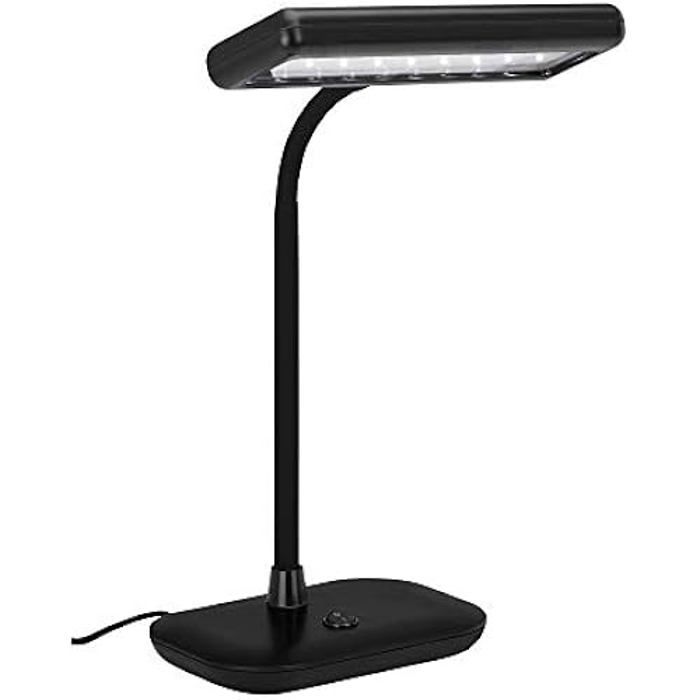 Lampe Bureau LED BRILONER 800 Lumens | 6500K Lumière Jour | Orientable | Métal | 44x23x12cm