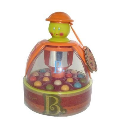 Toupie avec billes - Poppitoppy : Orange