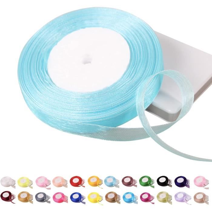 Ruban Mousseline De Soie Rose - 1.5 Pouce X 5.5 Yards - Uxcell - Pour DIY Et Cadeaux