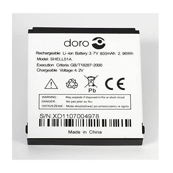 Batterie Doro SHELL01A