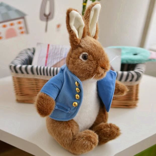 Pierre Lapin 14091 Peluche Pierre Lapin 30 Cm Achat Vente Poupee Cdiscount