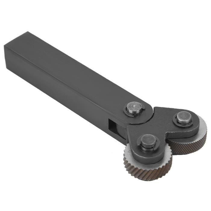 Outil De Moletage 7 Pièces - Molettes 0.5/1/2mm - Pour Tour à Métaux - Acier - Usage Professionnel