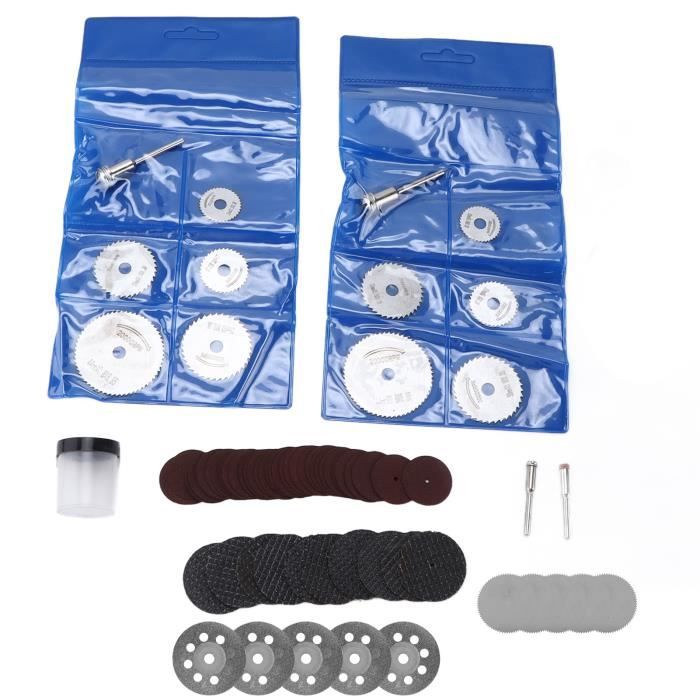 RUR 2PCS Mini Lames De Scie à Outils Rotatifs HSS Pour La Coupe De Bois