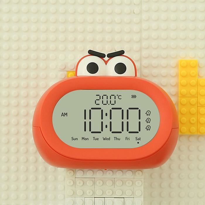 Réveil Numérique Veilleuse Lumière de 7 Couleurs Changement Horloge avec Température cadeau Enfants Bébé ROUGE-Lewin Deal Réveil Numérique Veilleuse Lumière de 7 Couleurs Changement Horloge avec Température cadeau Enfants Bébé ROUGE-Lewin Deal