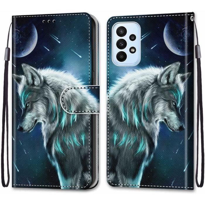 Coque Samsung S23+ - Le Loup main image 1