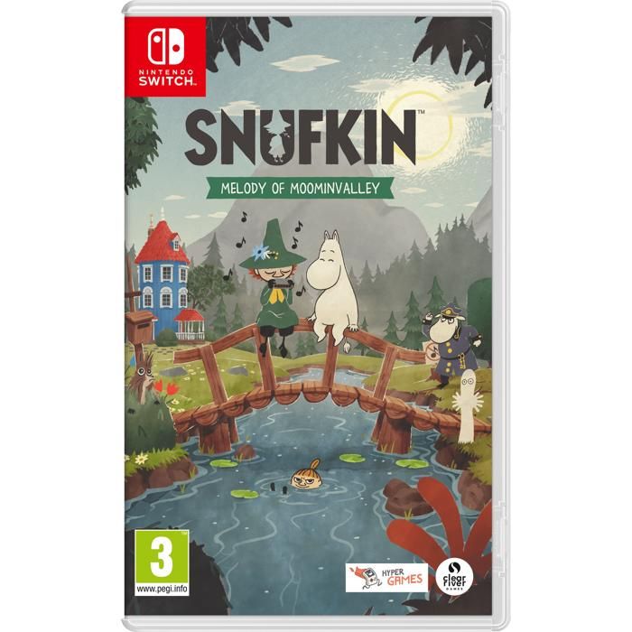 Jeu vidéo Clear River Games Snufkin Melody Of Moominvalley Aventure musicale Nintendo Switch PEGI 3+