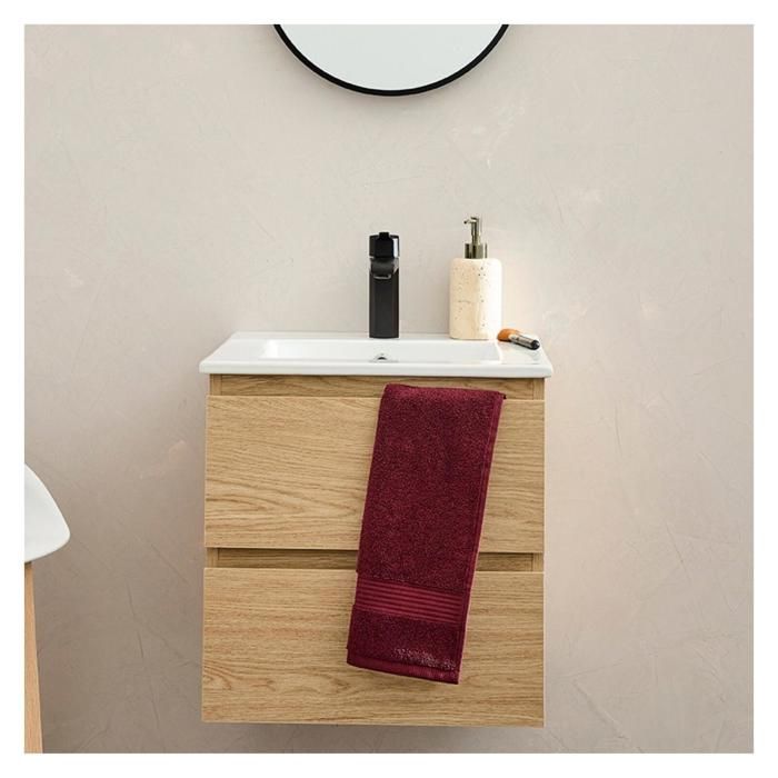 Meuble vasque SORRENTO 45cm et robinet noir