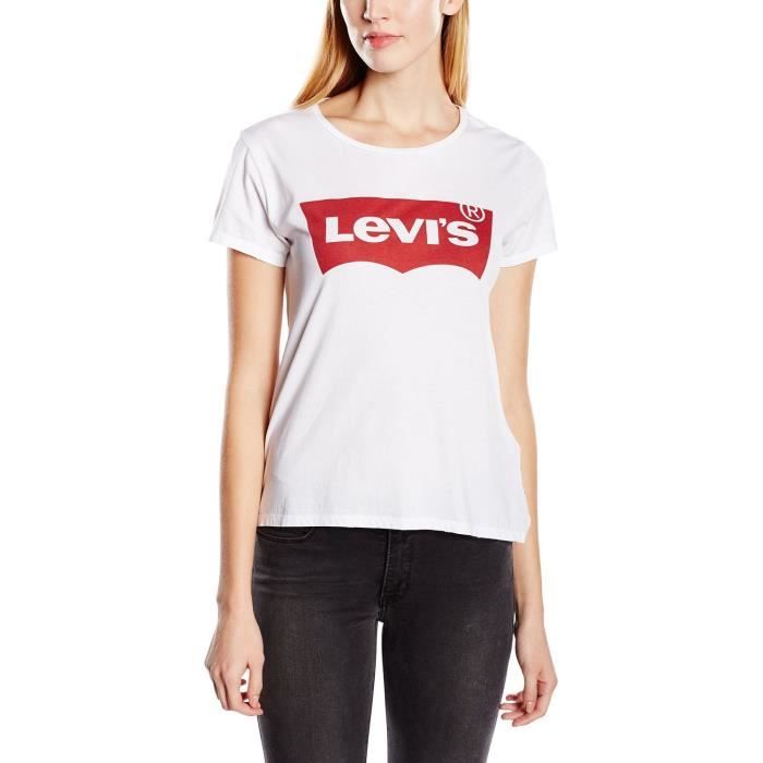 tee shirt levis femme noir