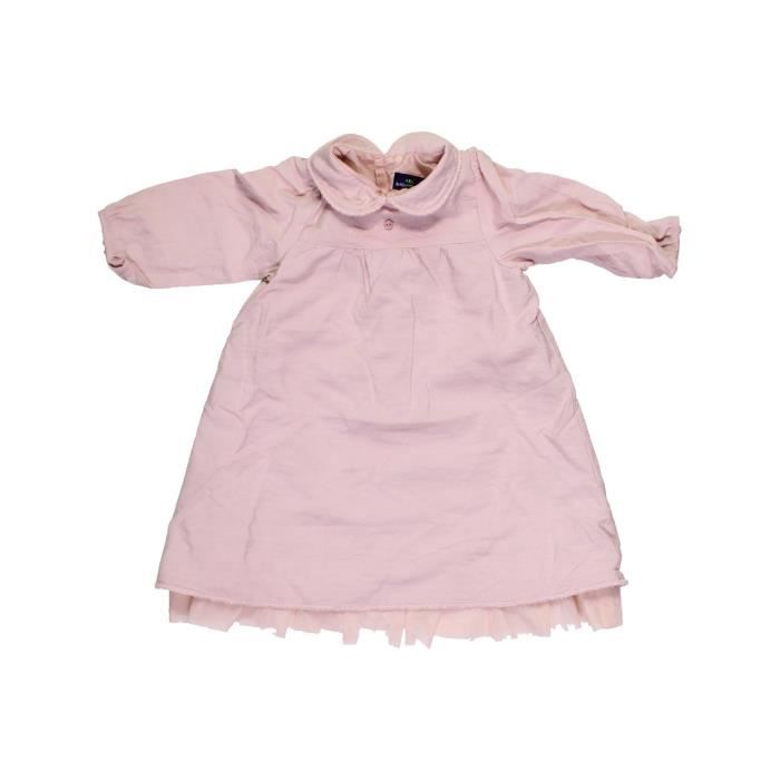 Robe Bebe Fille Sergent Major 12 Mois Rose Hiver Vetement Bebe Rose Cdiscount Pret A Porter