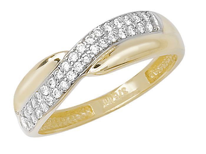 Bague Noire Zirconium – Taille 54 / US 7 – Homme Et Femme – Bijou Fantaisie