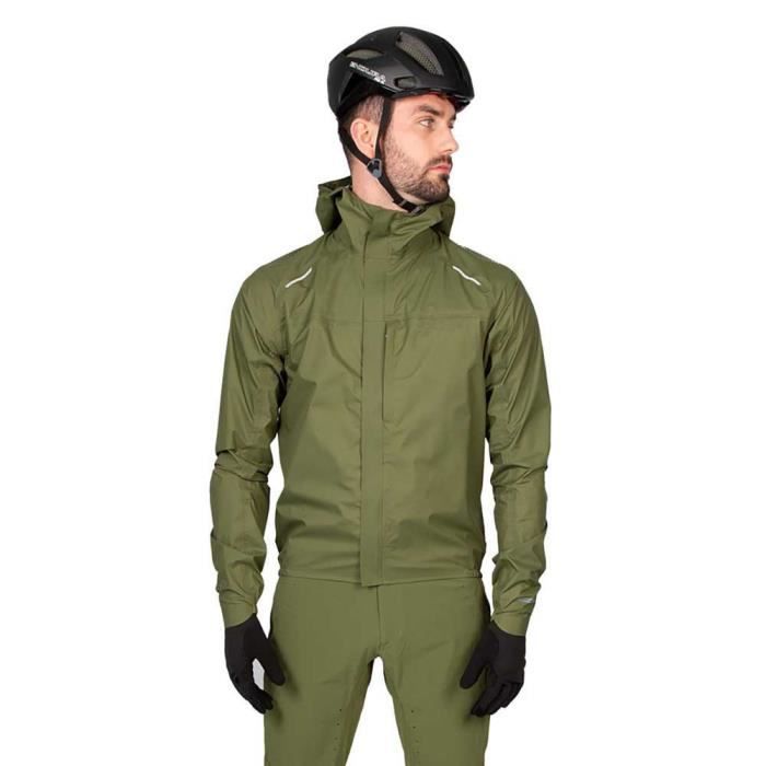 Veste Imperméable VTT Homme Rusty Zipper – Noire, Taille S (neuf Avec étiquettes)