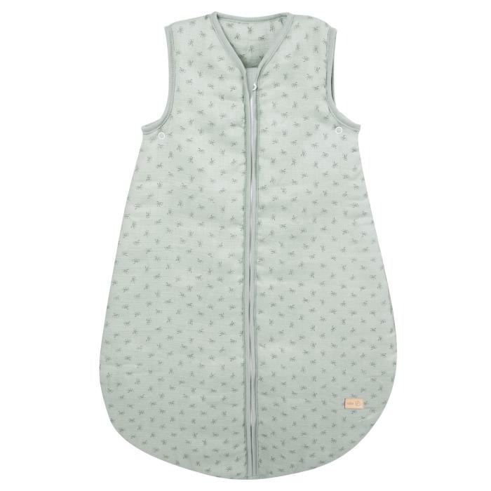 Gigoteuse+bebe+-+ROBA+-+LIL+PLANET+-+Mousseline+de+coton+-+Vert+givre