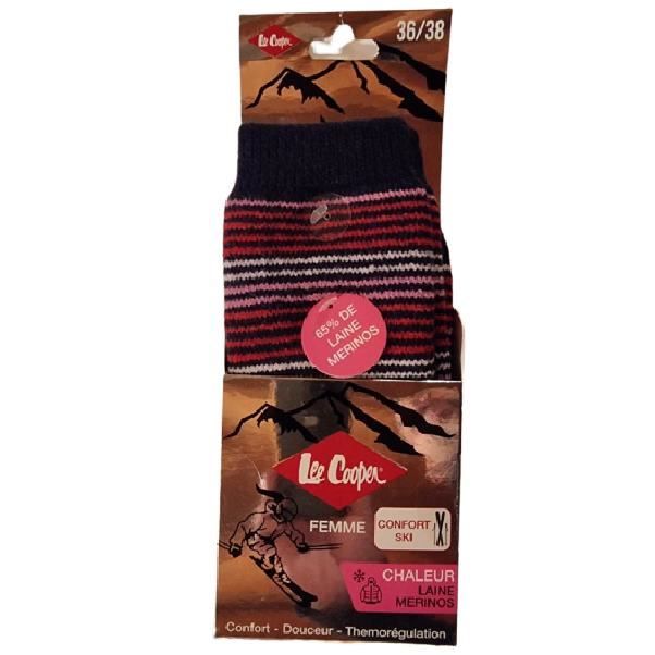 Chaussettes Randonnée Laine Mérinos – 3 Paires – Taille 35-50 – Antidérapantes & Respirantes – Homme/Femme