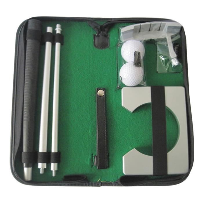 Portable Golf Putter Double Way Putter Kit Set métal Golf Putter avec