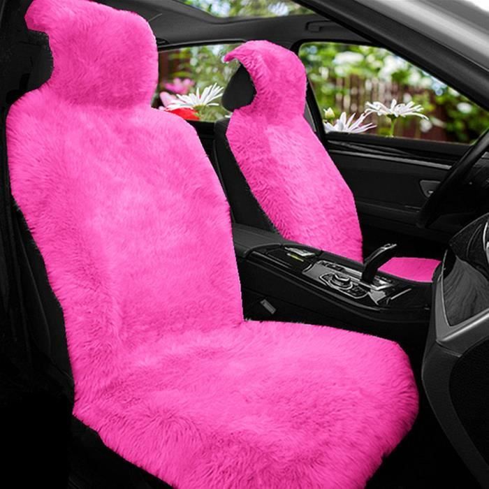 Housse de siège de voiture en fausse laine pour femme, accessoire  d'intérieur de voiture, nouvelle collection hiver - AliExpress