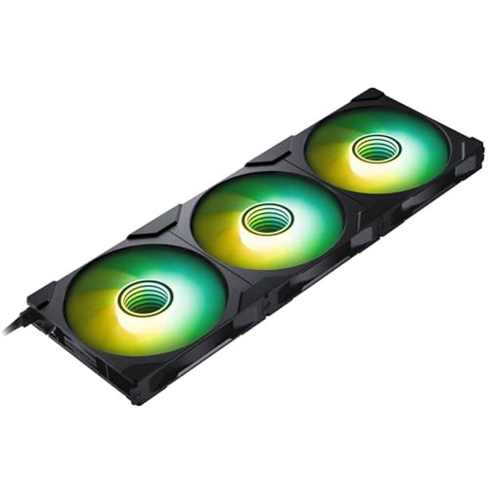 Phanteks Lot de 3 Ventilateurs de boitier M25 Gen2 Reverse RGB 14cm Neuf - vue 7
