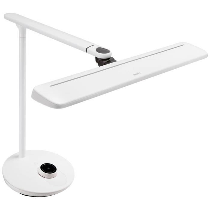 Lampe de bureau - PHILIPS - VDTMate DSK501 - LED - 14 W - Blanc chaud/froid