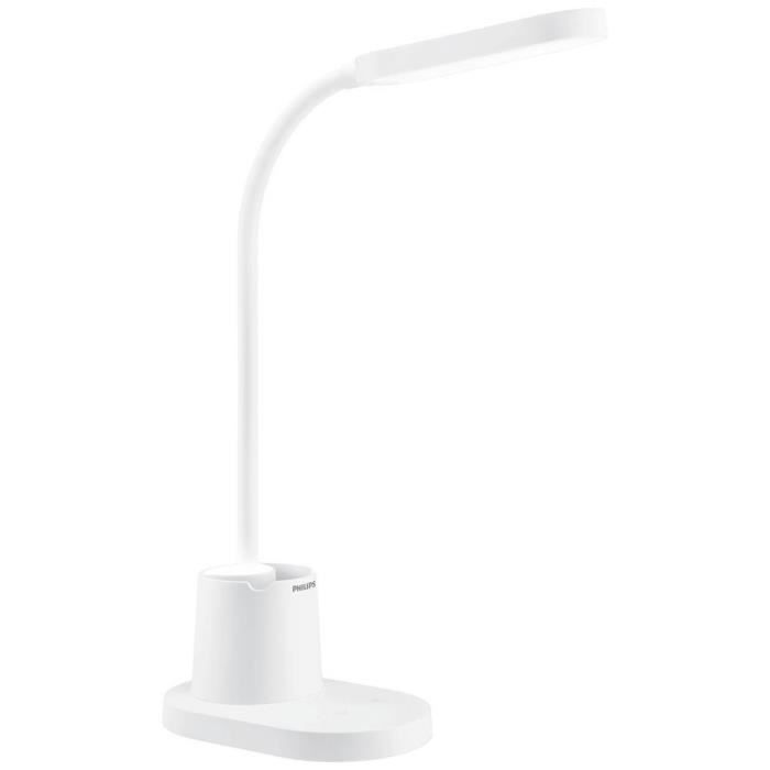 Lampe de table sans fil Philips Bucket DSK214 PT 8719514443792 LED N/A Puissance: 7.5 W blanc chaud à blanc lumière du