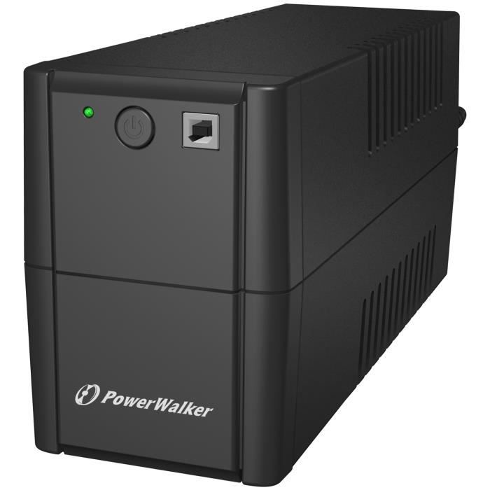 Onduleur POWERWALKER VI 850 SH FR – Interactivité de ligne – 850 VA – 480 W – 2 sorties CA
